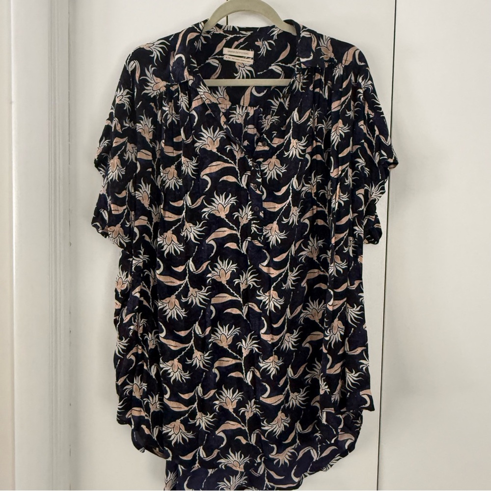 Floral Print Women's Top